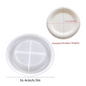 Silicone Heart Tray Mold Cloud Coaster Resin DIY Jewelry Trinket Dish Candle Holder Casting Concrete Irregular Design