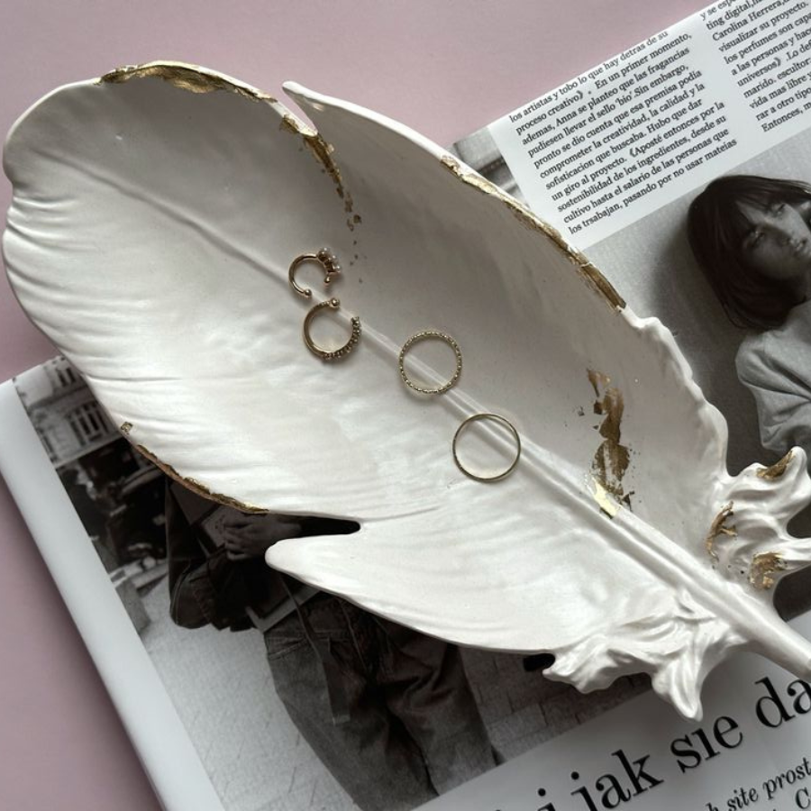 Feather Plate Silicone Mold
