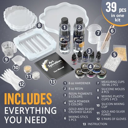 Epoxy Resin Kit For Beginners